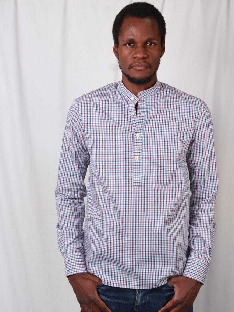 Cladshati five color Checked popover shirt - Image 3