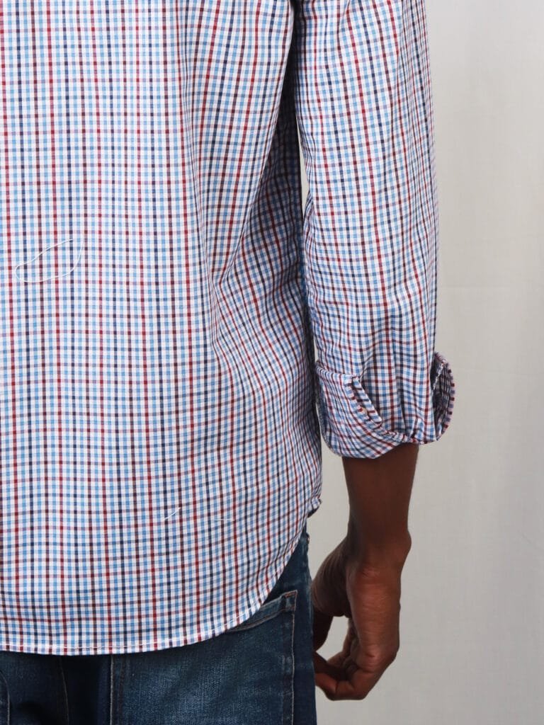 Cladshati five color Checked popover shirt - Image 5