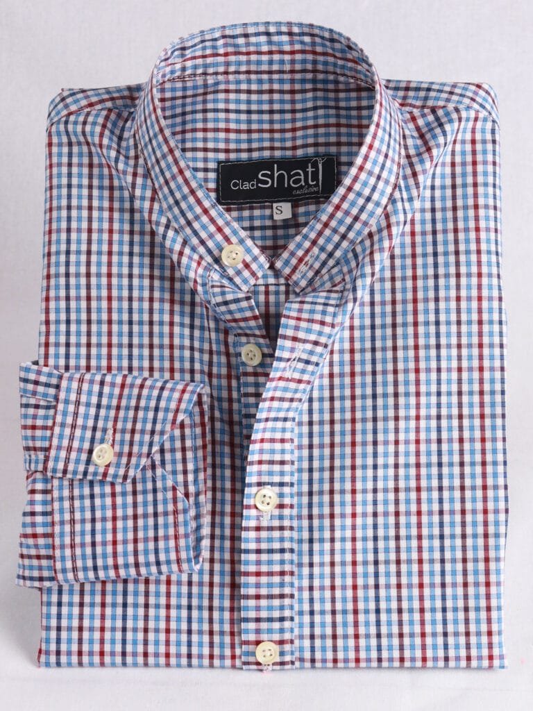 Cladshati five color Checked popover shirt - Image 2