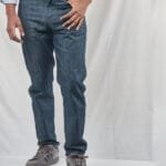 Cladshati Greenish Tint darkwash jeans