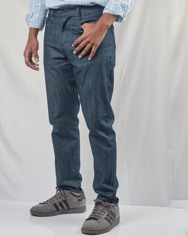 Cladshati Greenish Tint darkwash jeans - Image 2