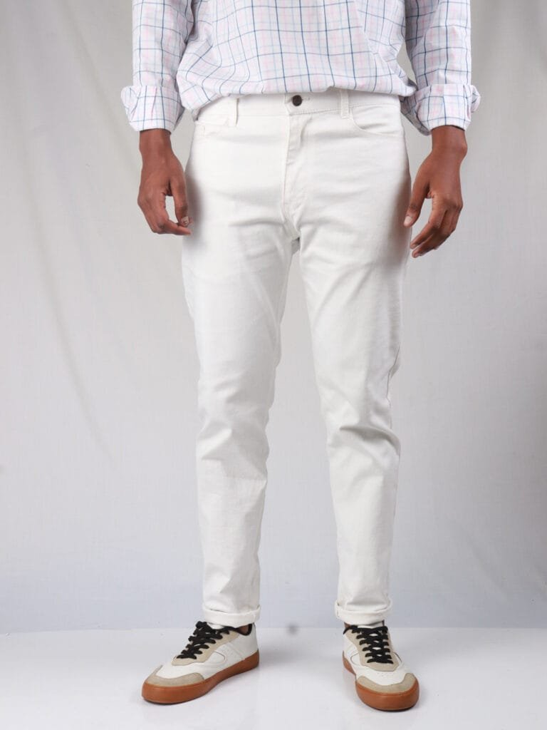 Mens White jeans - Image 4