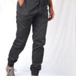 Black jogger pants