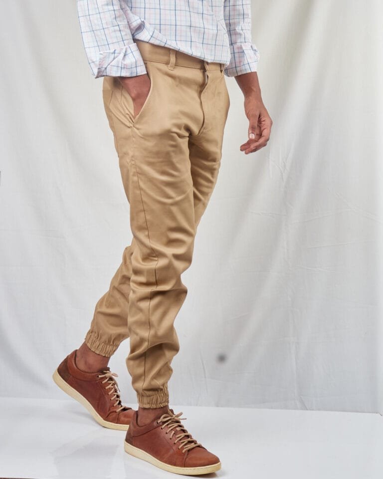 beige Jogger pants - Image 2