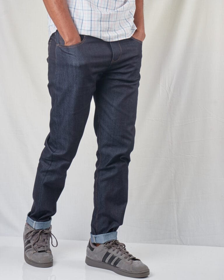 Cladshati Classic Dark Wash Jeans - Image 5