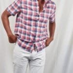 Stylish Summer Essential: Red White and Blue Plaid Shirt