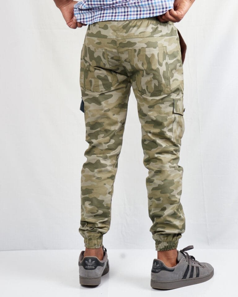 Camouflage Combat With Side Pocket Jogger Pants - Image 5