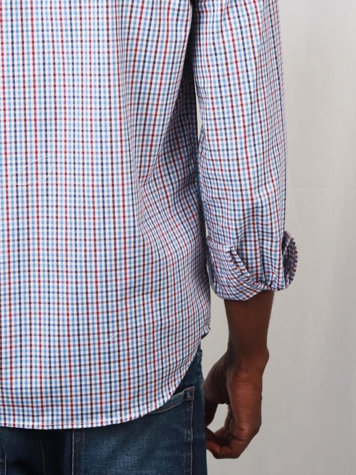 Cladshati five color Checked popover shirt - Image 5