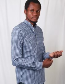 Cladshati Blueish checked shirt
