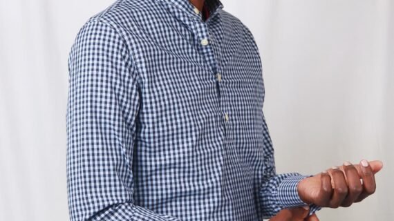 Cladshati Blueish checked shirt