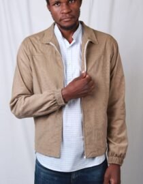 Cladshati Beige Corduroy Jacket