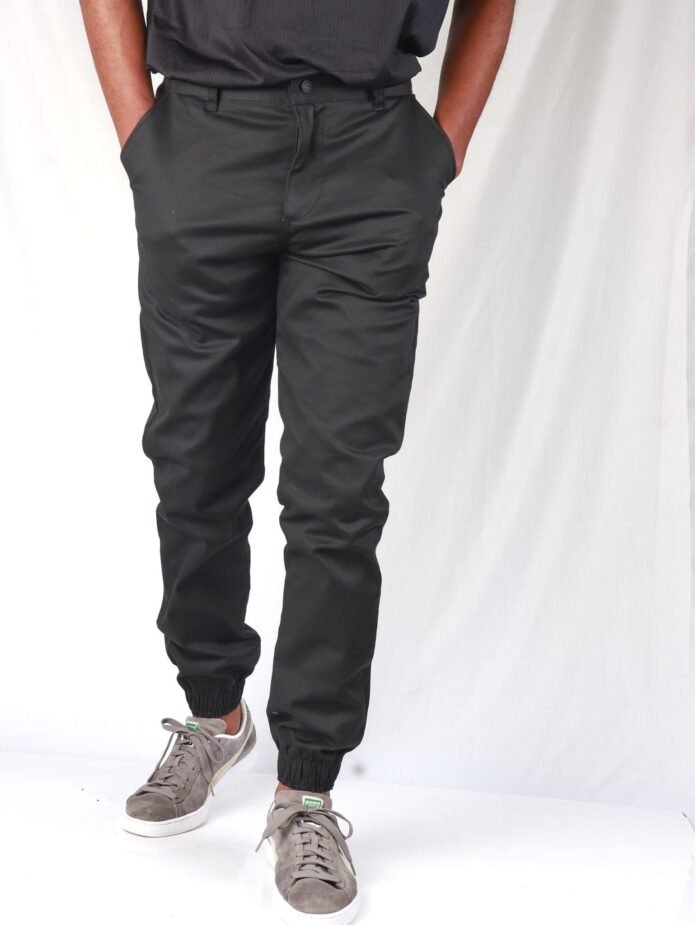Black jogger pants - Image 3