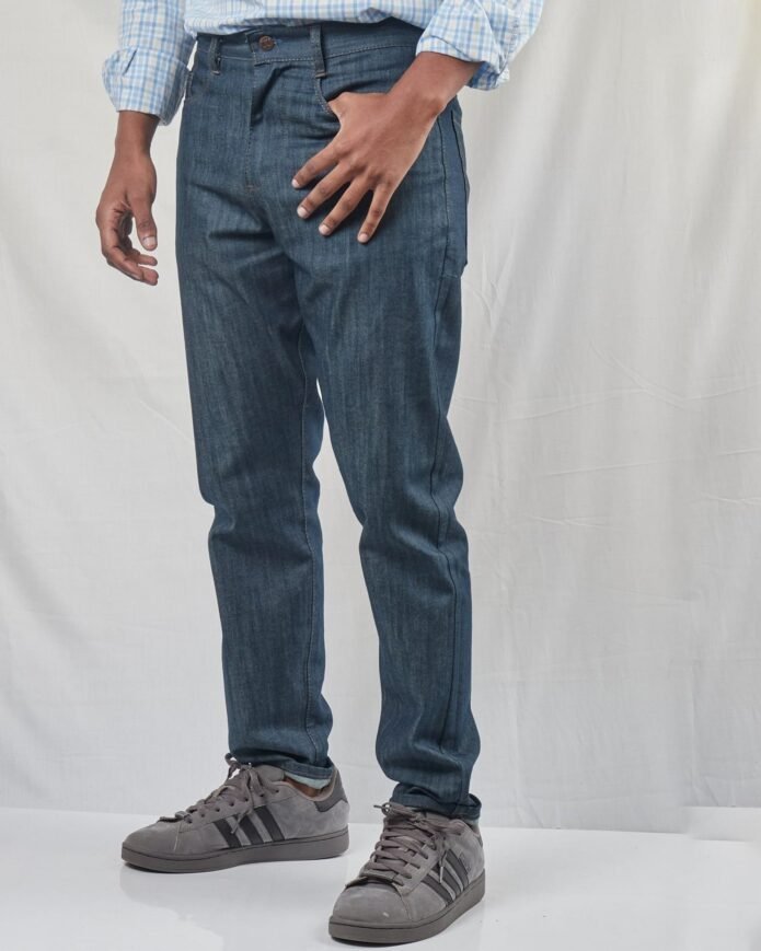 Cladshati Greenish Tint darkwash jeans - Image 2