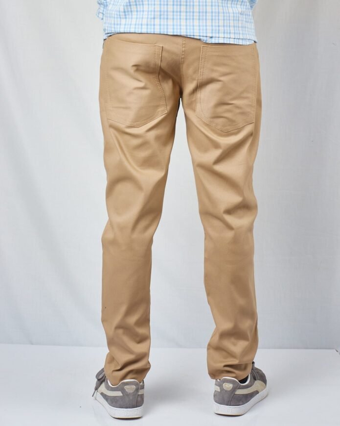 Beige Khaki Men's pants - Image 4