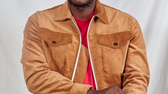 Brown tan corduroy jacket